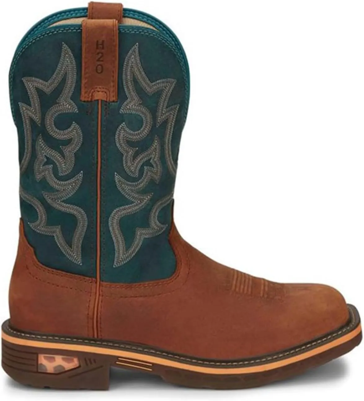 Justin Boots Men's CR4007 Resistor 11" Waterproof Work Boot