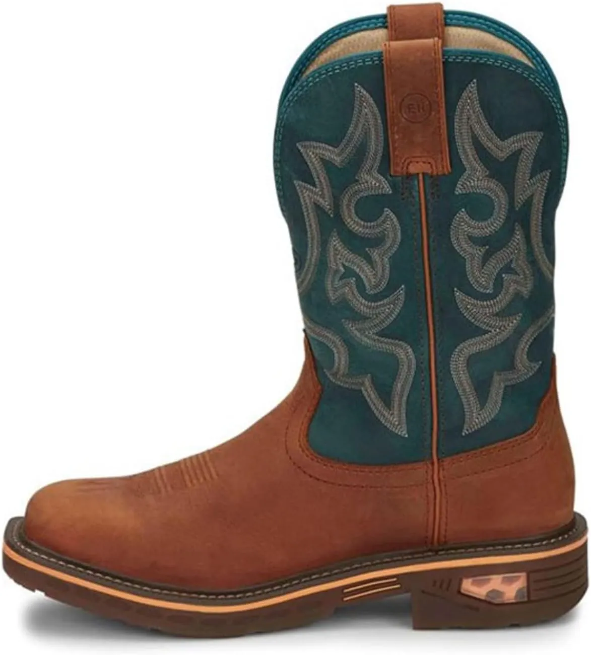 Justin Boots Men's CR4007 Resistor 11" Waterproof Work Boot