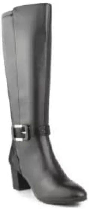 Karen Scott Isabell Dress Boots, Black, Size 9M Wide Calf