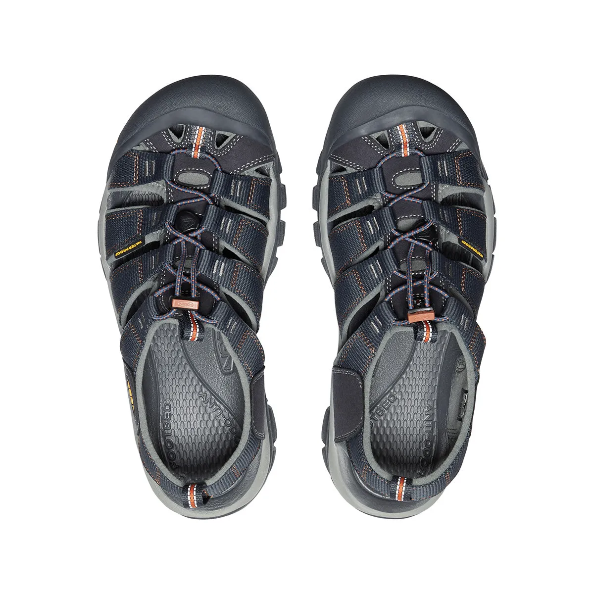 KEEN 1001931 Men's Newport H2 Sandal - India Ink/Rust