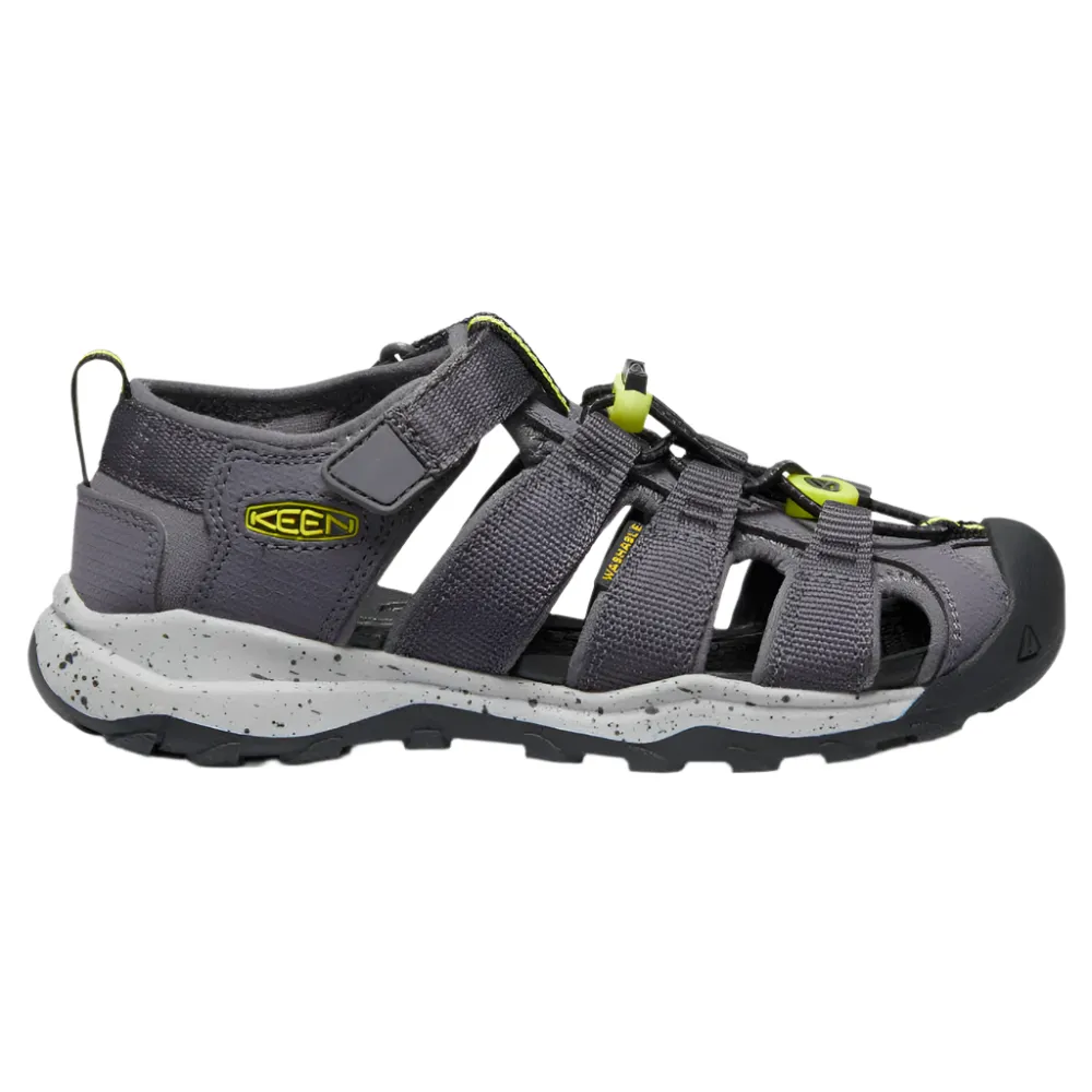 Keen Grade School Boys Newport NEO H2 Sandal Rabbit / Evening Primrose