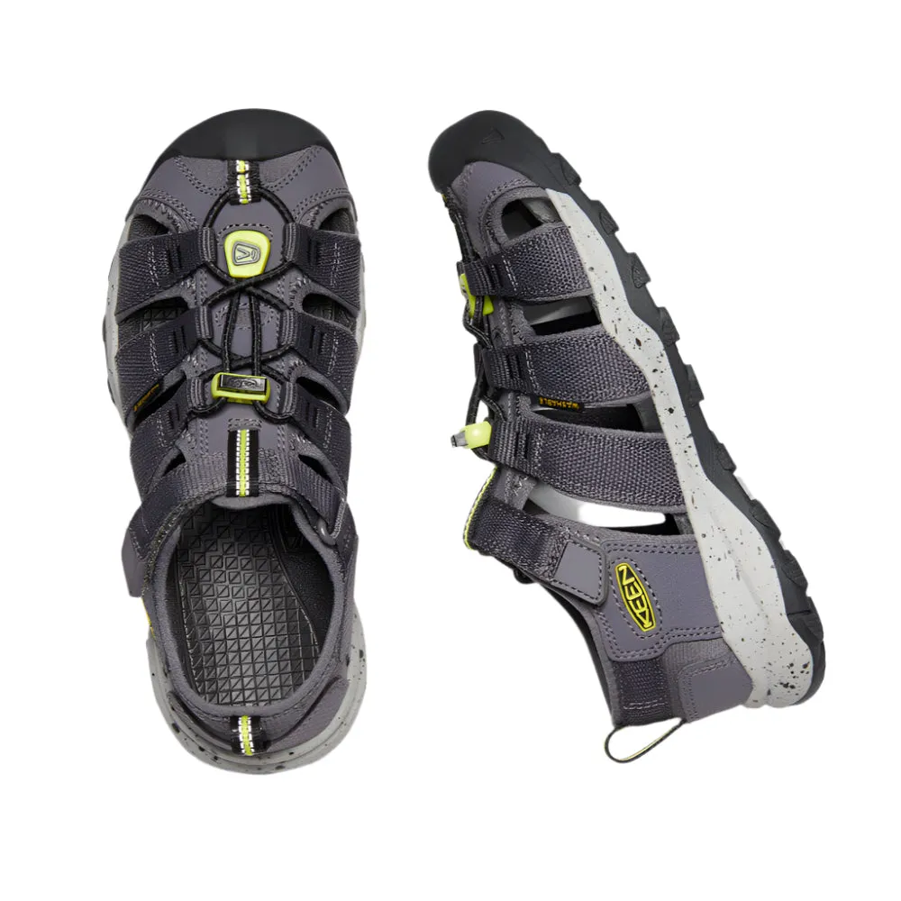 Keen Grade School Boys Newport NEO H2 Sandal Rabbit / Evening Primrose