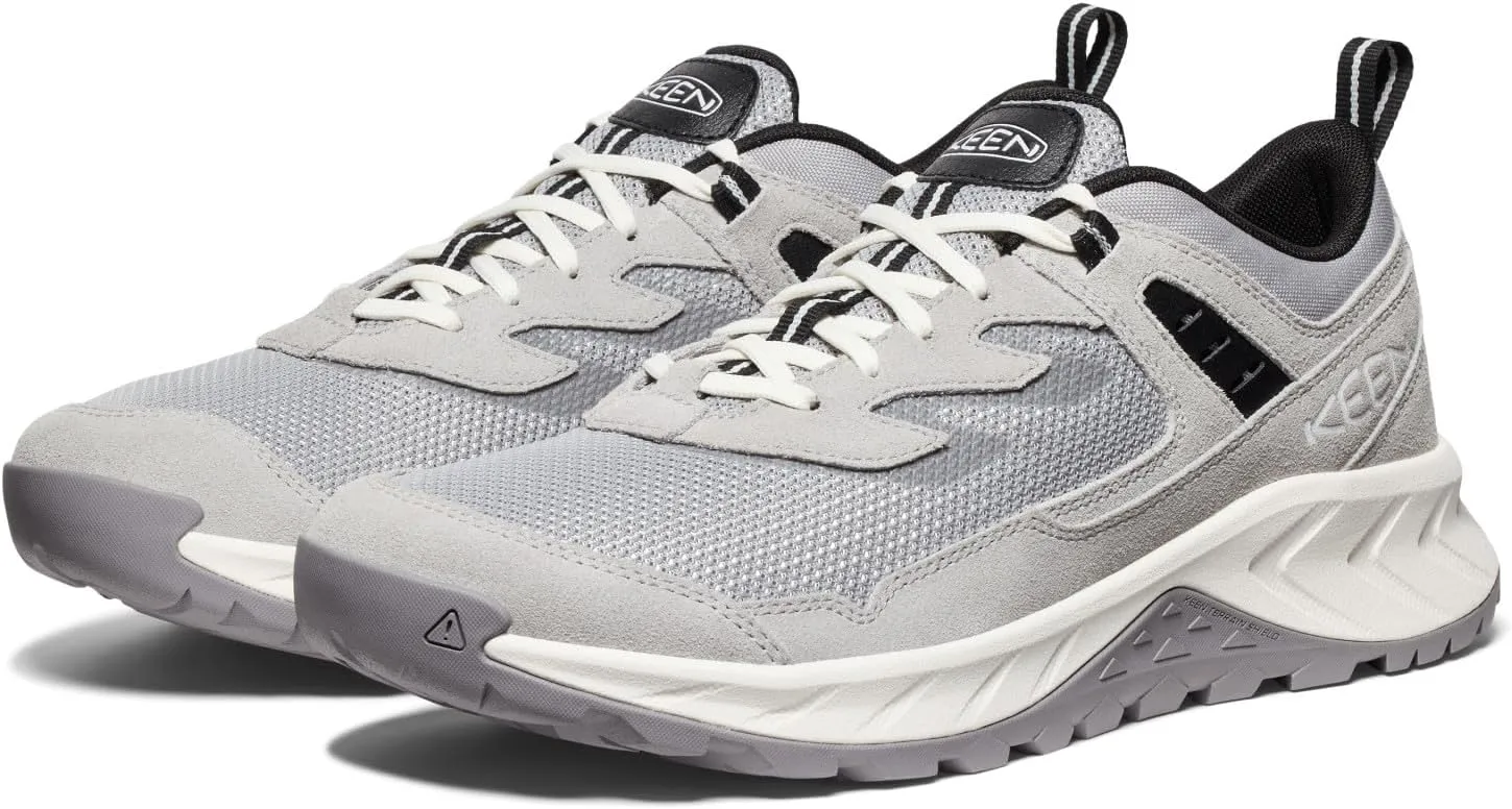 KEEN Men's Hightrail Vent Low Height Durable Lightweight Breathable Leather Hiking Shoes