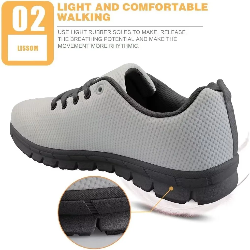 KEIAHUAN Kids Lightweight Breathable Walking Running Shoes Easy Walk Sport Tennis Shoes Casual Fashion Athletic Non Slip Sneakers