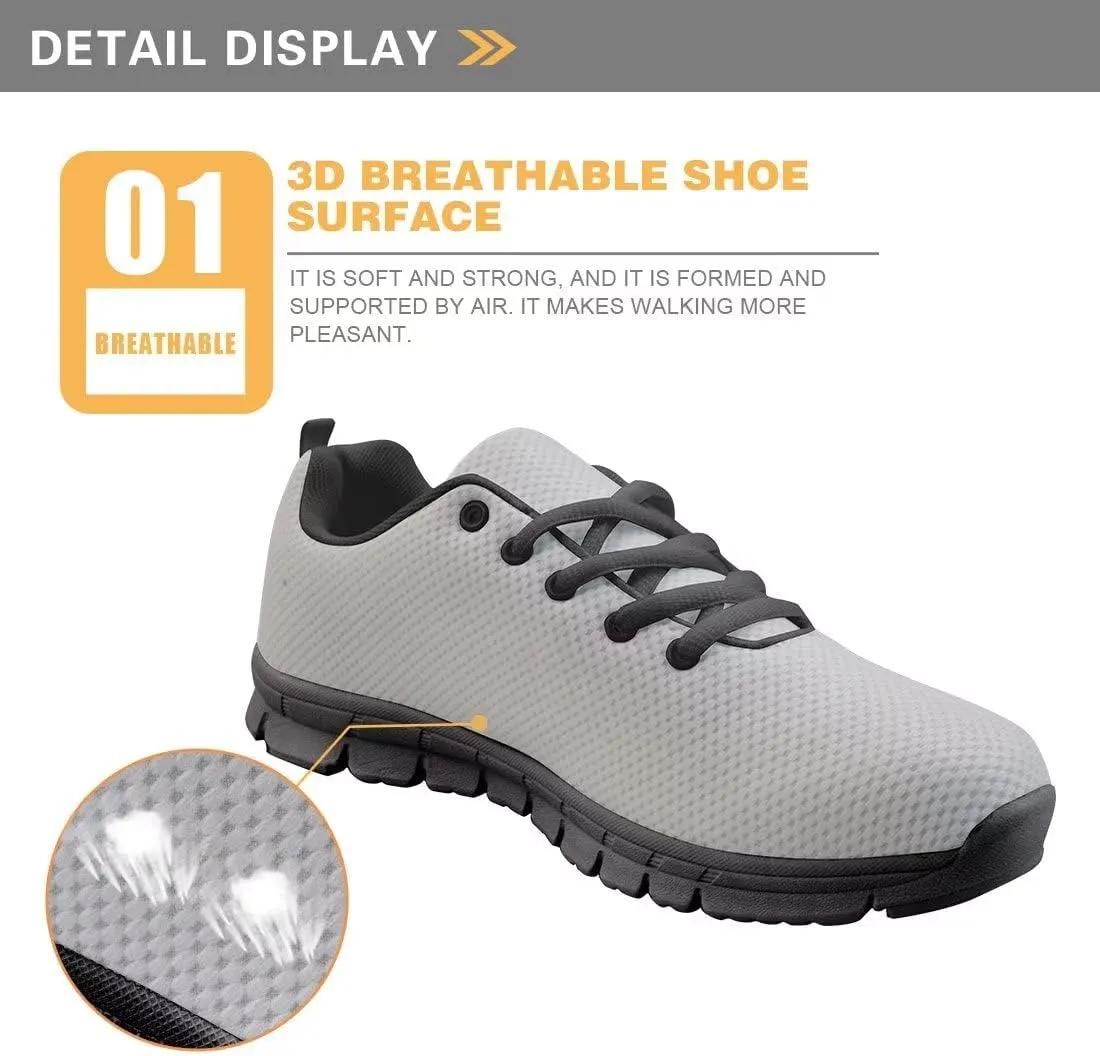 KEIAHUAN Kids Lightweight Breathable Walking Running Shoes Easy Walk Sport Tennis Shoes Casual Fashion Athletic Non Slip Sneakers