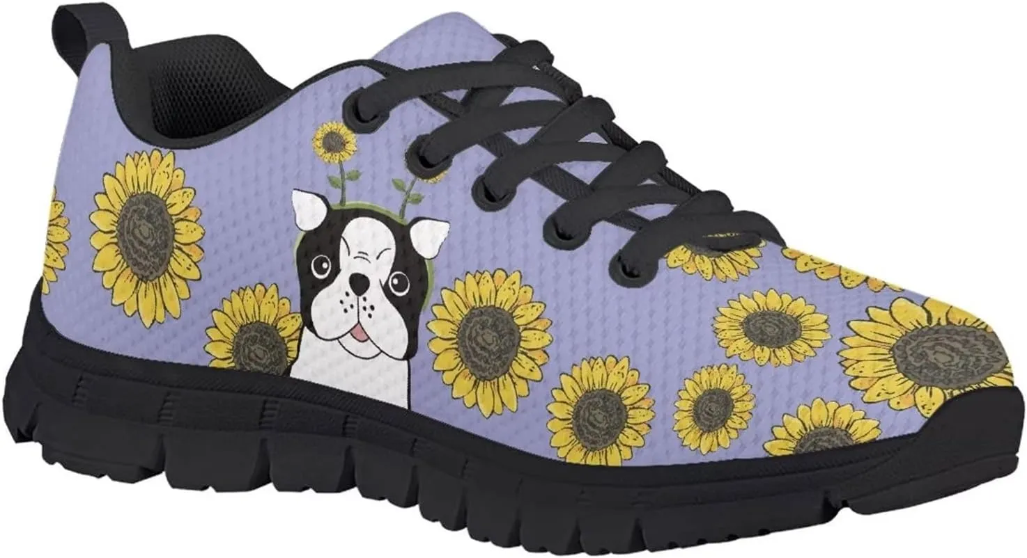 KEIAHUAN Kids Lightweight Breathable Walking Running Shoes Easy Walk Sport Tennis Shoes Casual Fashion Athletic Non Slip Sneakers