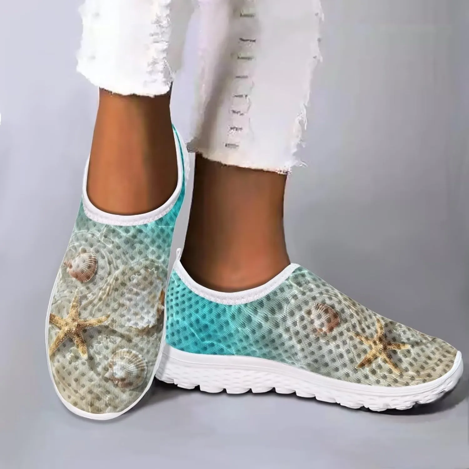 KEIAHUAN Womens Running Shoes Fashion Breathable Knit Casual Walking Sneaker Lightweight Comfortable Running Shoes