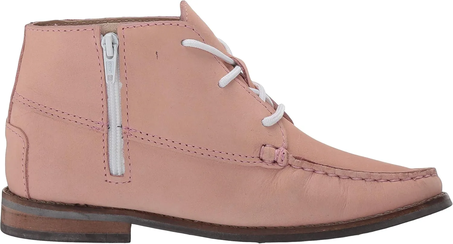Marc Joseph New York Unisex-Child Leather Made in Brazil Chukka Ankle Boot with Laces