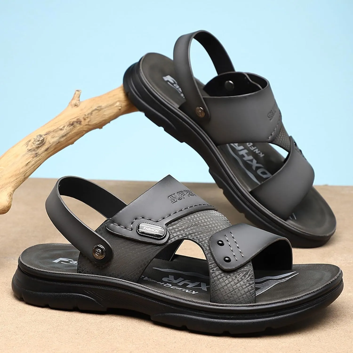 Men Sandal Soft Sole Comfortable Sandals Open Toe Walking Shoes Sandals Men Outdoor Beach Shoes