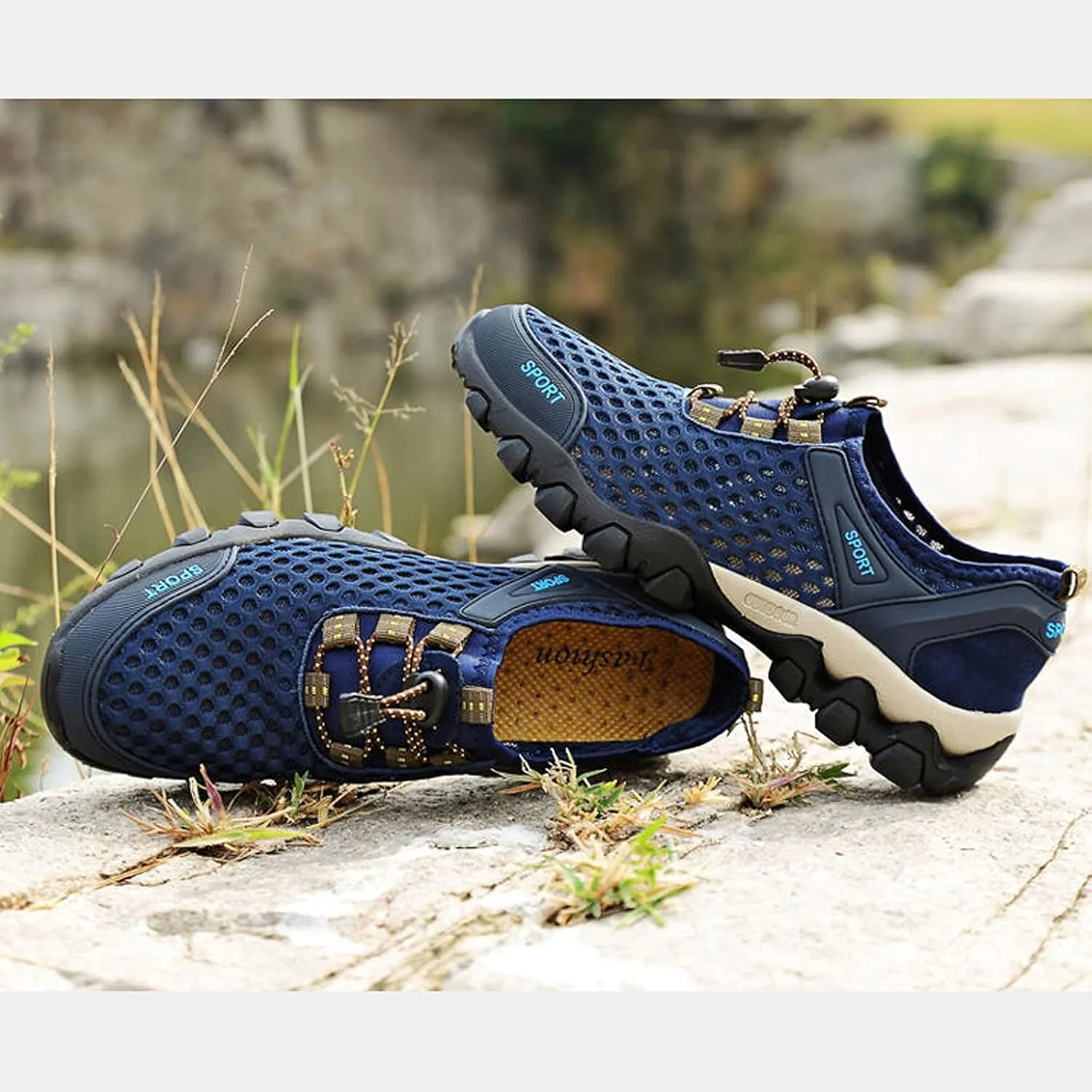 Mens Climbing Shoes Hiking Trekking Low Rise Trail Shoes Outdoor