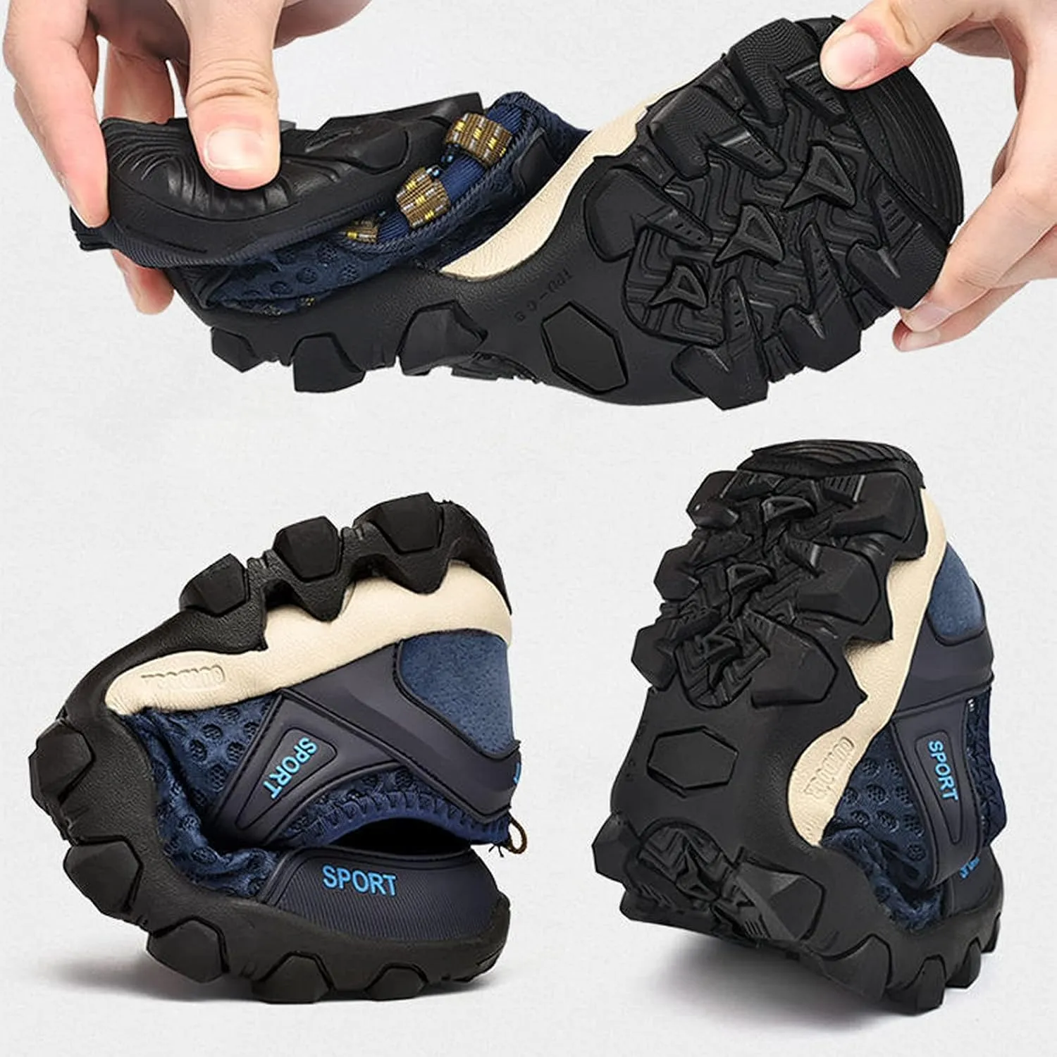 Mens Climbing Shoes Hiking Trekking Low Rise Trail Shoes Outdoor