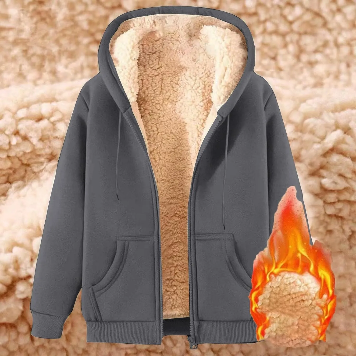 Men's Hoodies Soft Hooded Sweatshirts Training Long Sleeve Hoodies Casual Zip Up Hoodies Fall Pullover Warm Coats