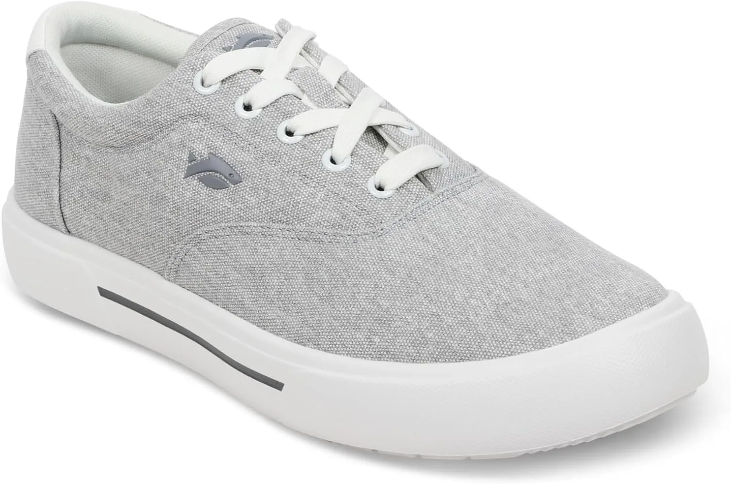 Men's Sunwashed Lace-up Fishing Shoes | Water-Repellent, Pre-Shrunk Nylon/Cotton Blend | Arch Support, Padded Collar, & Sneaker Platform