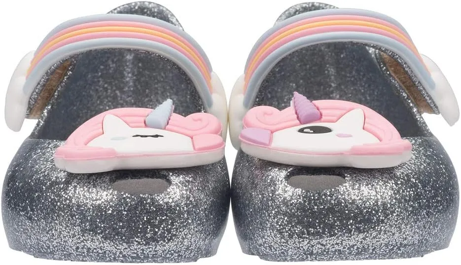 mini melissa Girl's Mini Ultragirl Unicorn Mary Jane Flat