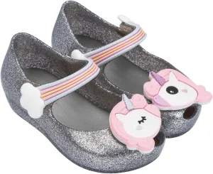 mini melissa Girl's Mini Ultragirl Unicorn Mary Jane Flat