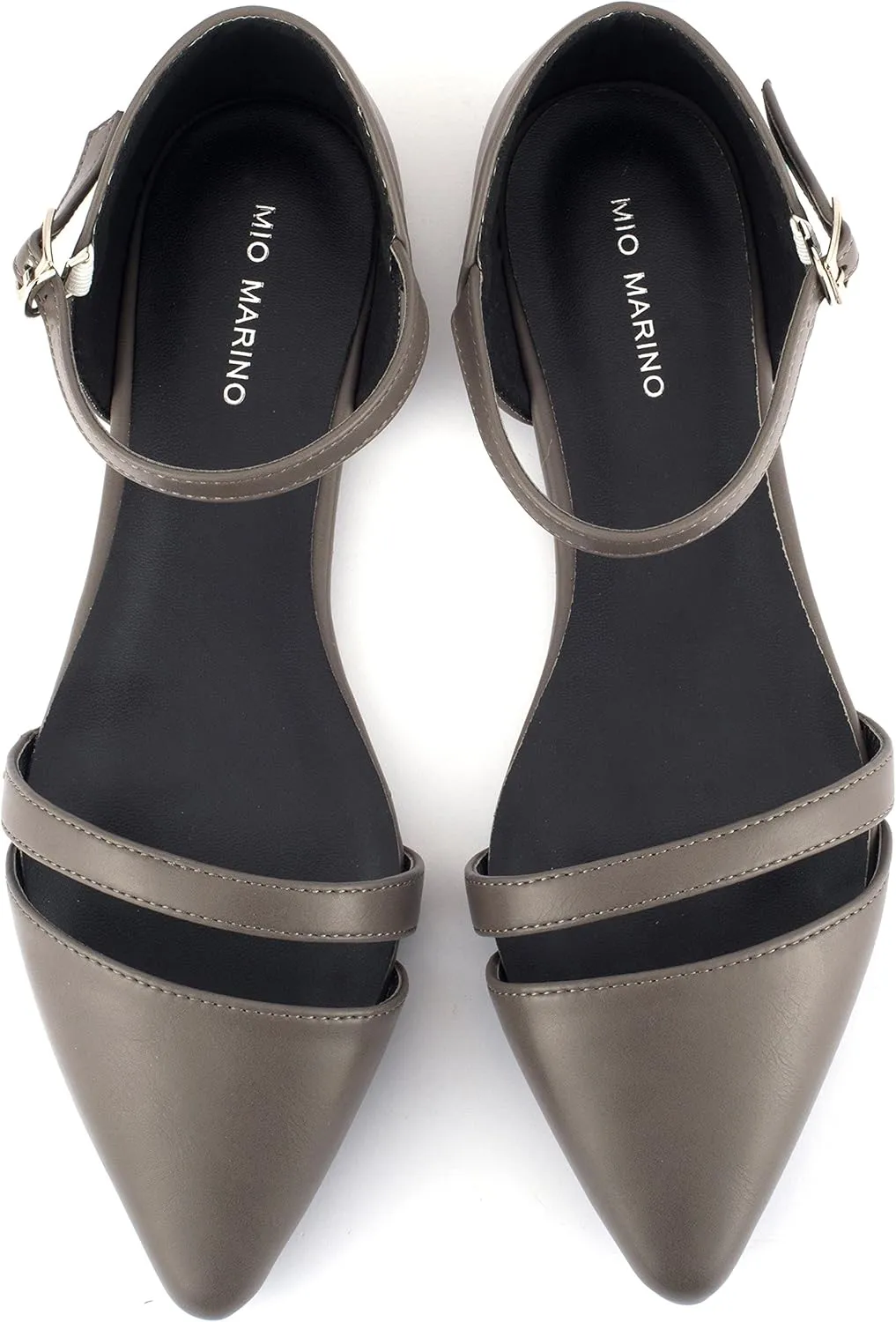 Mio Marino Ballet Flats Shoes for Women - Pointed Toe Flats Dress Shoes for Women
