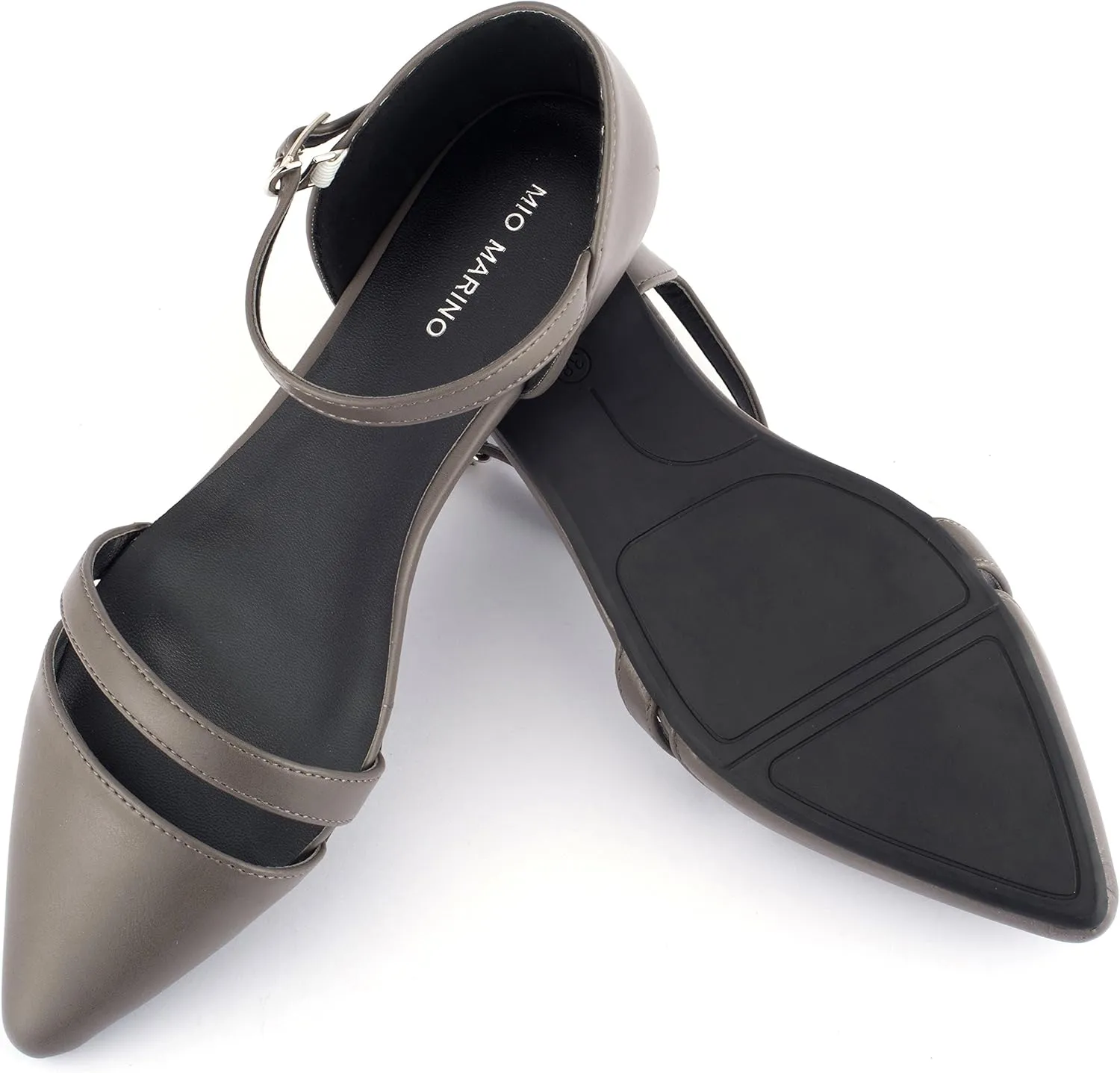 Mio Marino Ballet Flats Shoes for Women - Pointed Toe Flats Dress Shoes for Women