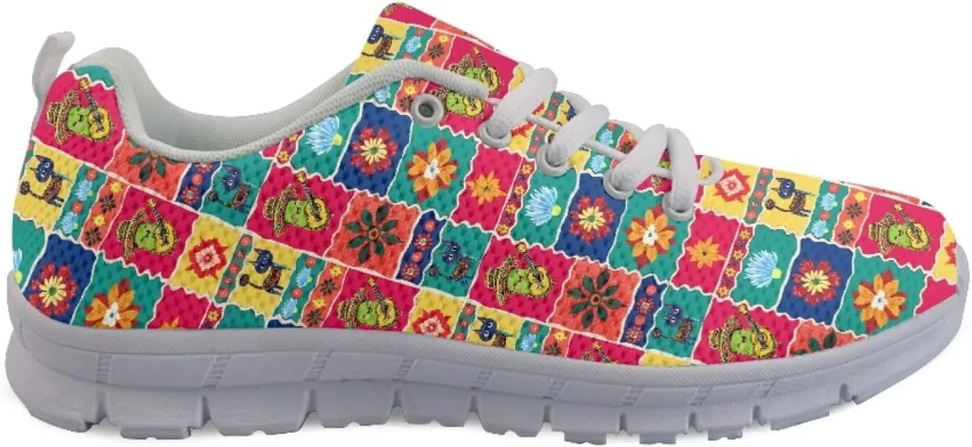 Modysero Women Running Shoes for Travel Walking Non Slip Sneakers Breathable Casual Lace Up Ladies Daily Footwear