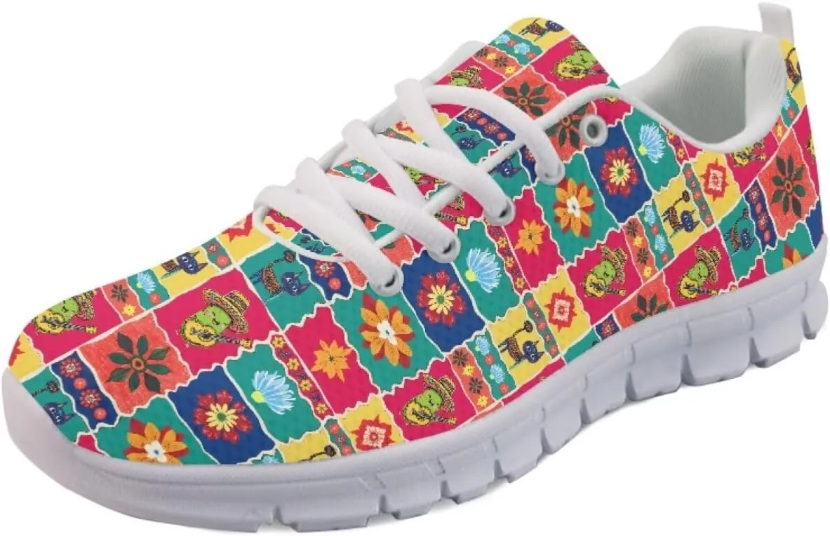 Modysero Women Running Shoes for Travel Walking Non Slip Sneakers Breathable Casual Lace Up Ladies Daily Footwear