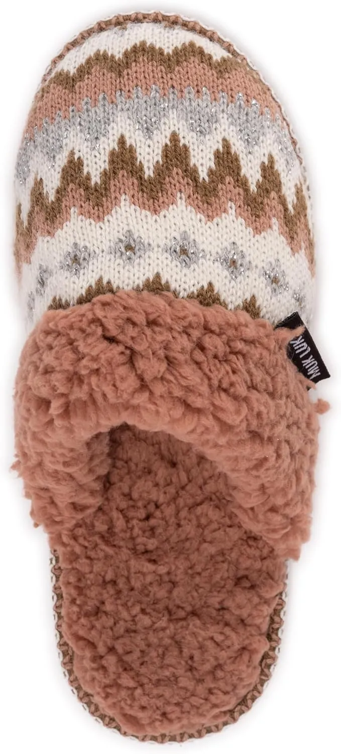 MUK LUKS Women's Frida Scuff Slippers
