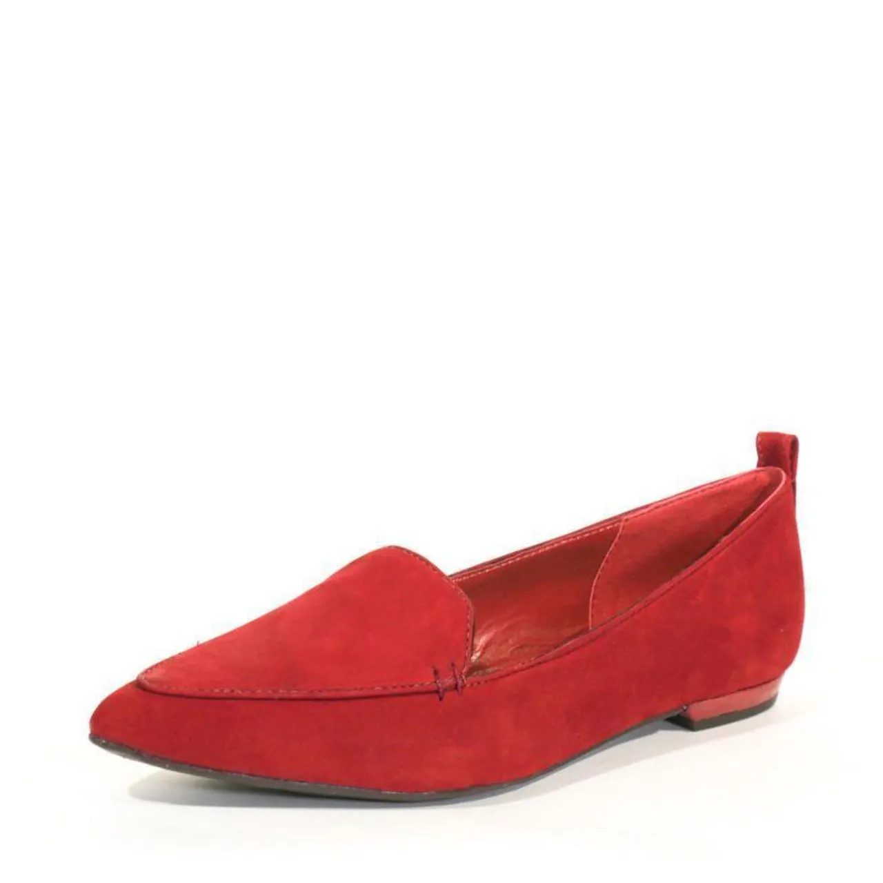 Mulan Suede Pointy Loafers