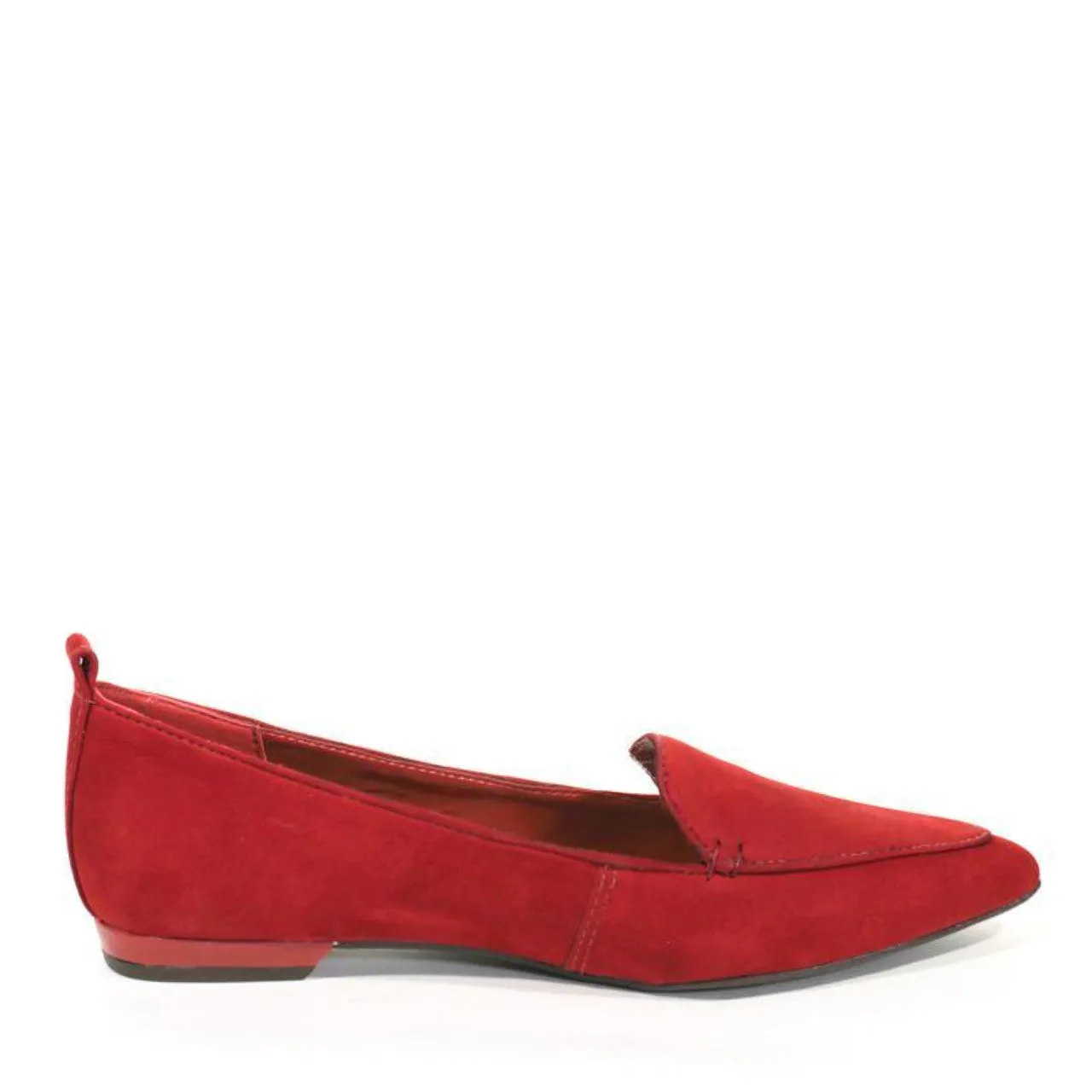 Mulan Suede Pointy Loafers