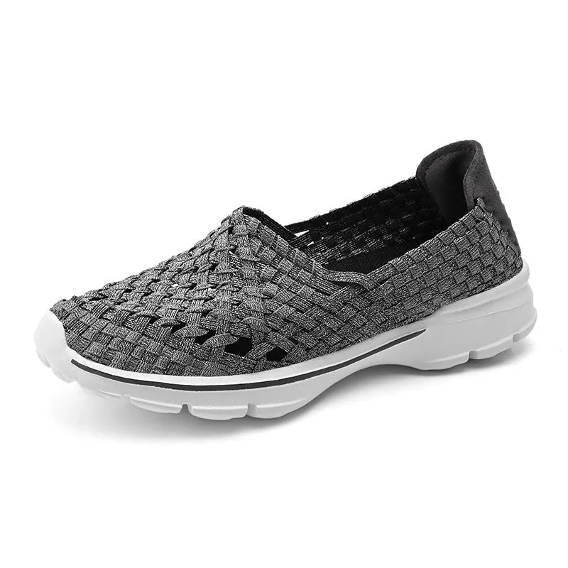 Nanccy Soft Sole Flat Stretch Casual Shoes