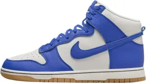 Nike Dunk High Retro SE Men's Shoes (FV6612-001, Phantom/Pale Ivory/Gum Yellow/Racer Blue) Size 12