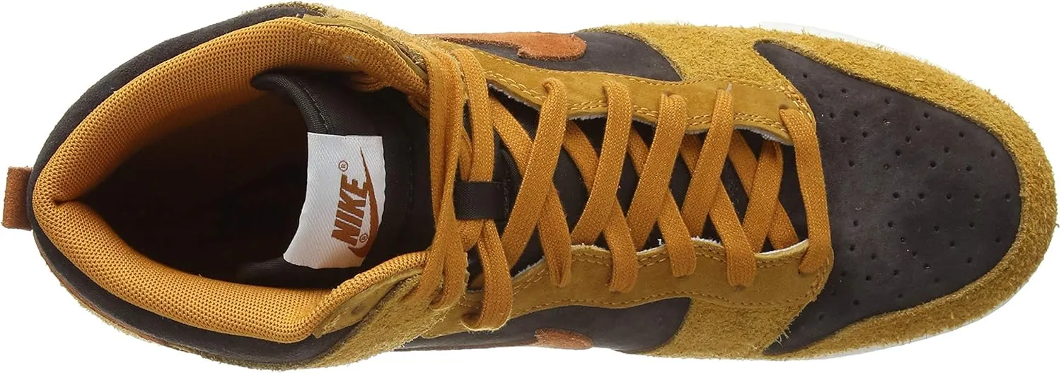 Nike Mens Dunk High PRM DD1401 200 Dark Curry - Size