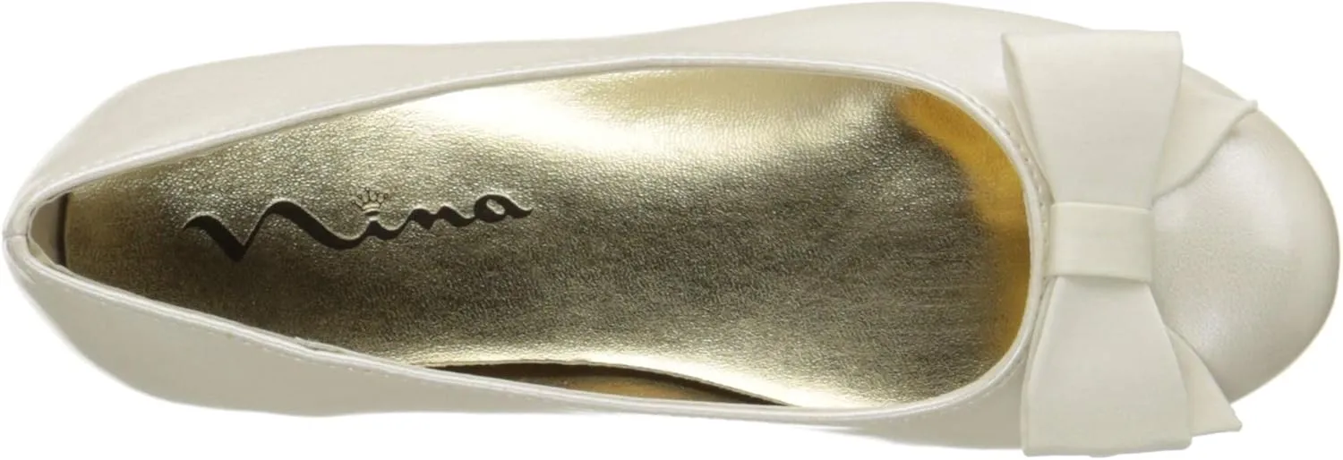 Nina Shoes PEGASUS-T POINTED BOW BALLET FLAT