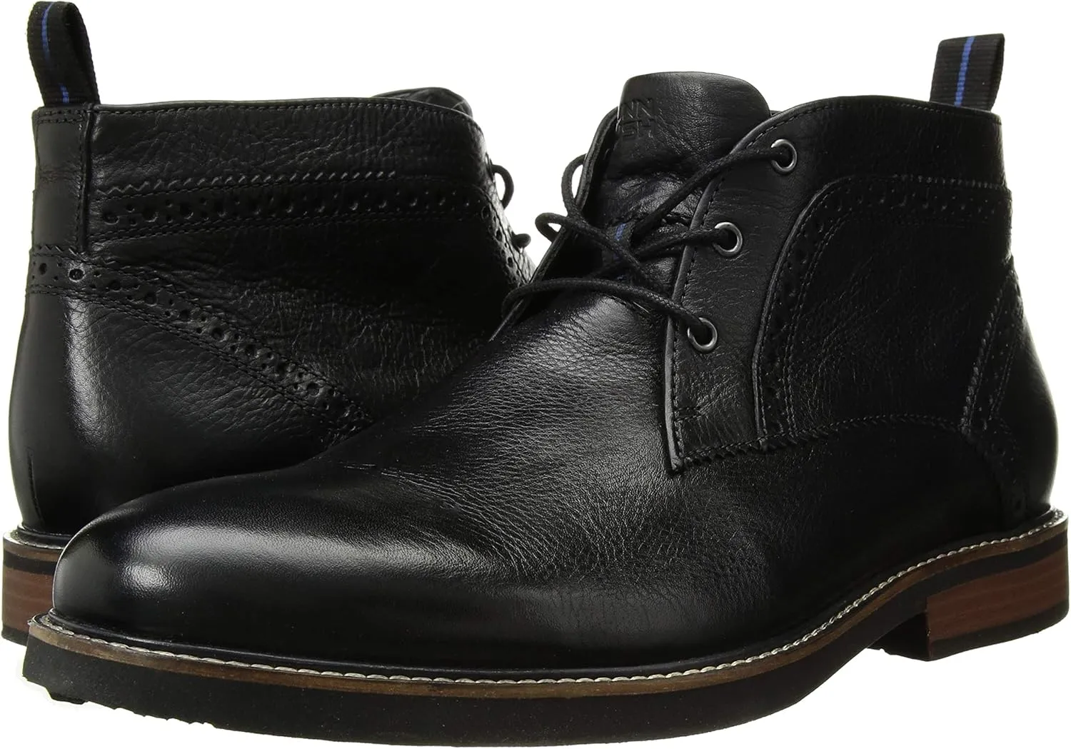 Nunn Bush Men's Ozark Plain Toe Chukka Boot with Kore Walking Comfort Technology