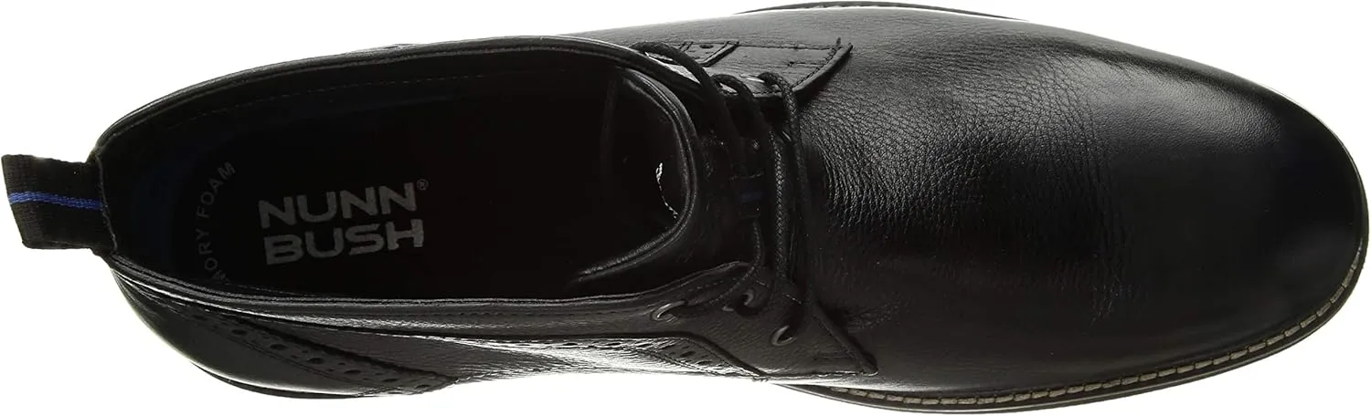 Nunn Bush Men's Ozark Plain Toe Chukka Boot with Kore Walking Comfort Technology