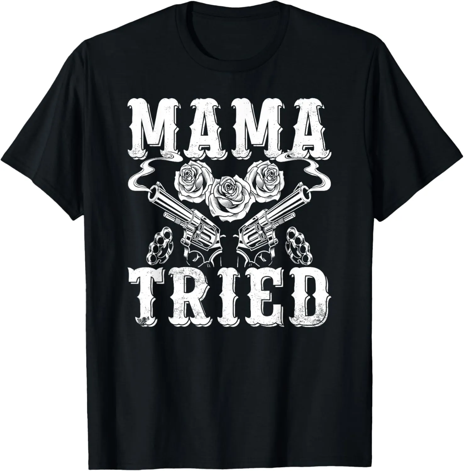 Outlaw Music Vintage Mama Tried Country T-Shirt