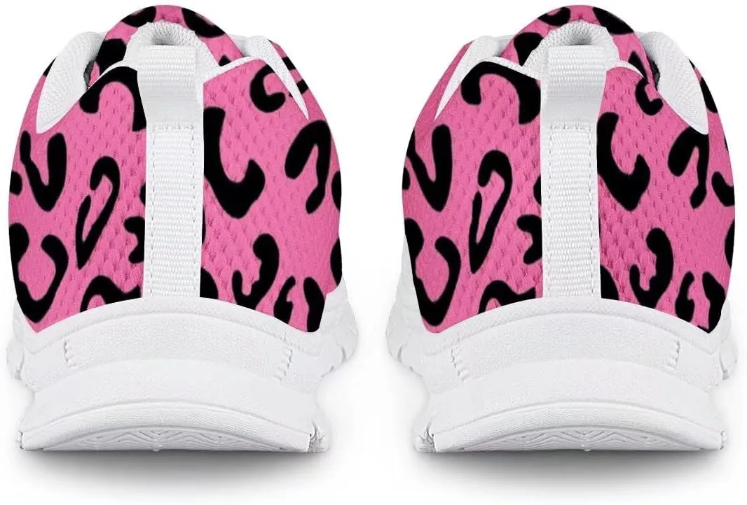 PinUp Angel Kid Girls Running Sports Sneakers Cute Casual Leopard/Floral Print Walking Shoes