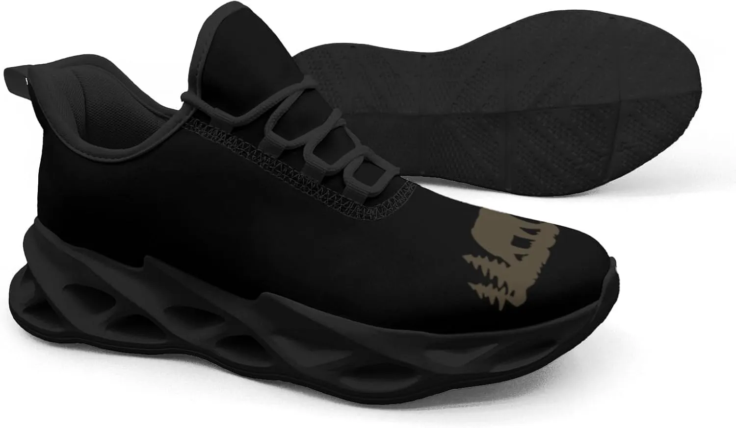 Pitovozu Bear Mama Breathable Cushion Sports Shoes for Woens Men Walking Running Lightweight Tennis Sneaker Gifts for Athletic Shoes