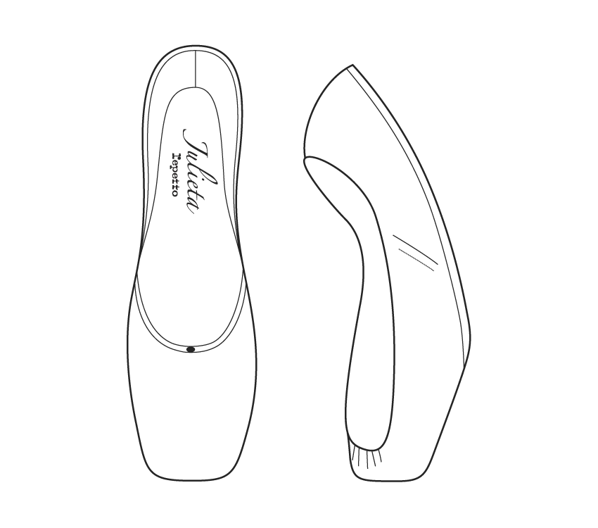 Pointe Julieta - Medium box Soft sole