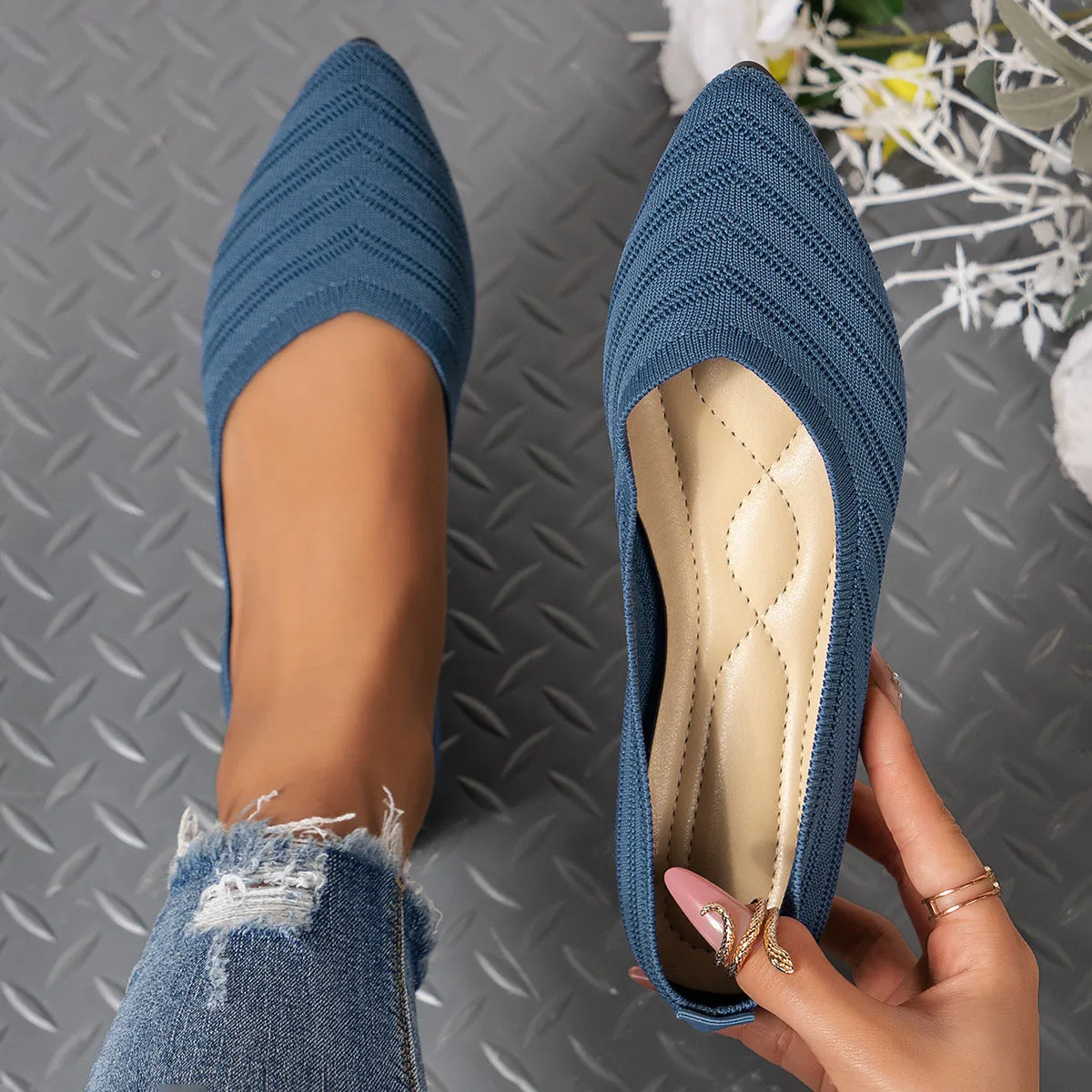 Pointed Toe Flat Shoes