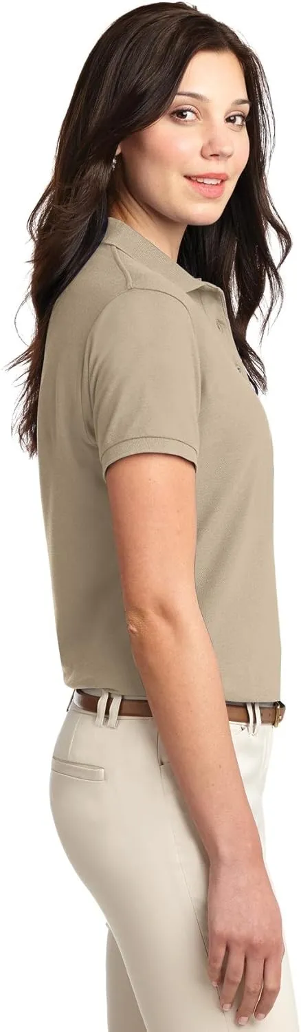 Port Authority Ladies Silk Touch Polo. L500