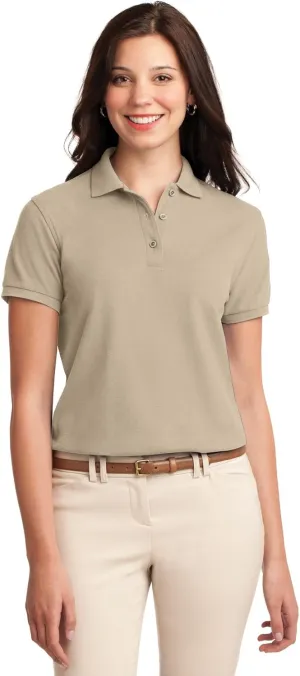 Port Authority Ladies Silk Touch Polo. L500