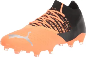 Puma Men's Future Z 3.3 Soccer Shoe, Neon Citrus-Diamond Silver Black, 11.5