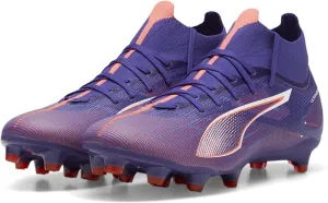 PUMA Women's Ultra Match Firm, Artificial Ground Soccer Cleats, Poison Pink-White-Black, 11