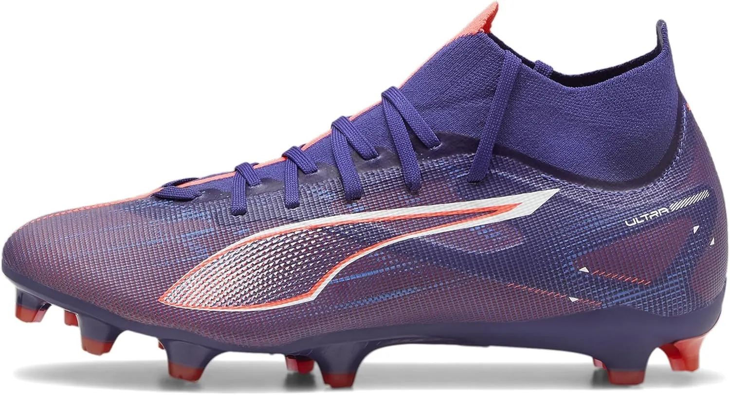 PUMA Women's Ultra Match Firm, Artificial Ground Soccer Cleats, Poison Pink-White-Black, 11