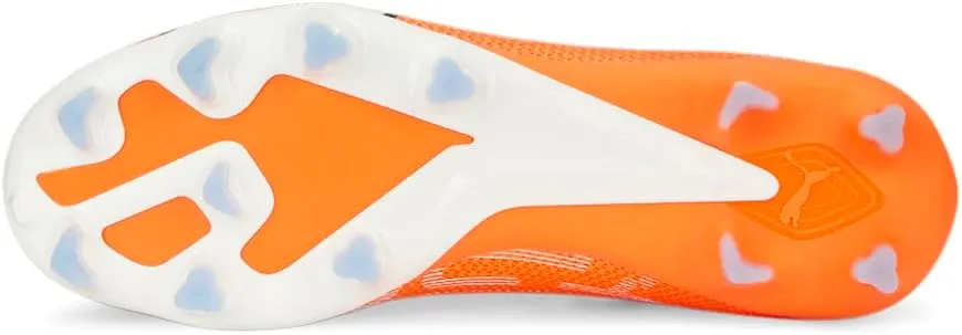 PUMA Womens Ultra Match Firm Ground/Ag Soccer Cleats Cleated, Firm Ground - Orange