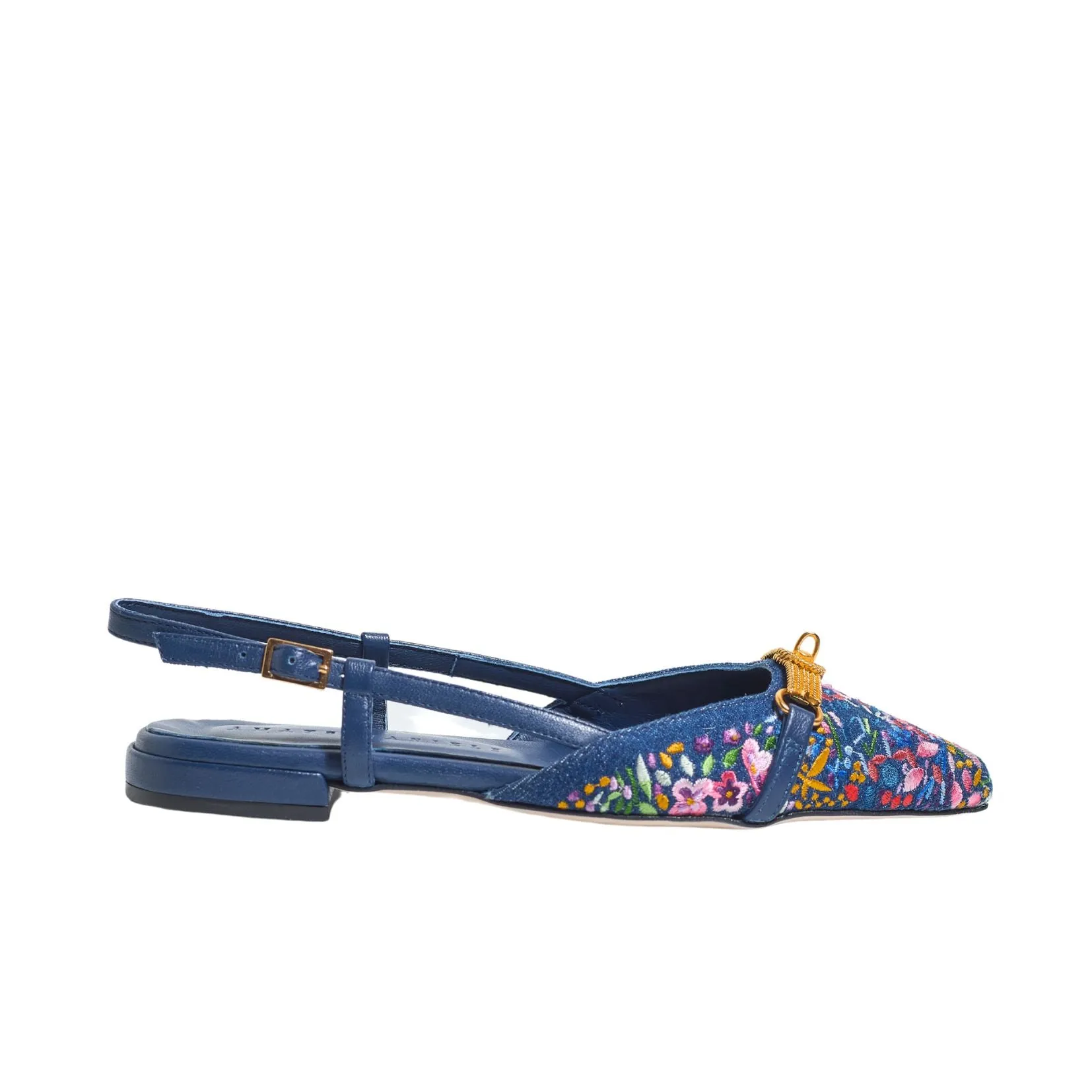 QUEEN SLINGBACK JEANS FIORI