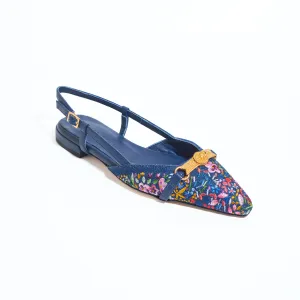 QUEEN SLINGBACK JEANS FIORI