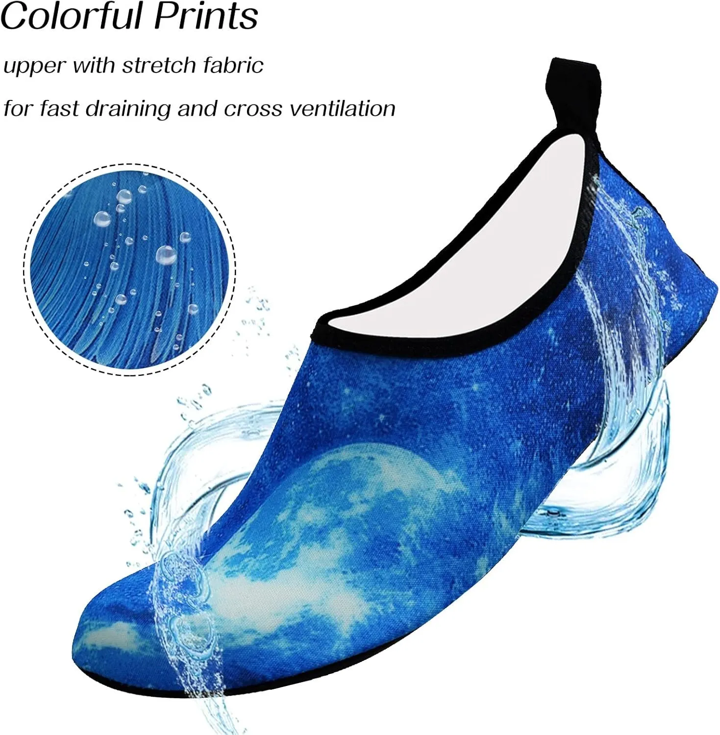 Quick Dry Aqua Shoes for Water Sports Men Women Barefoot Swim Beach Pool Surf Hiking Kayaking Diving Yoga Lightweight Design