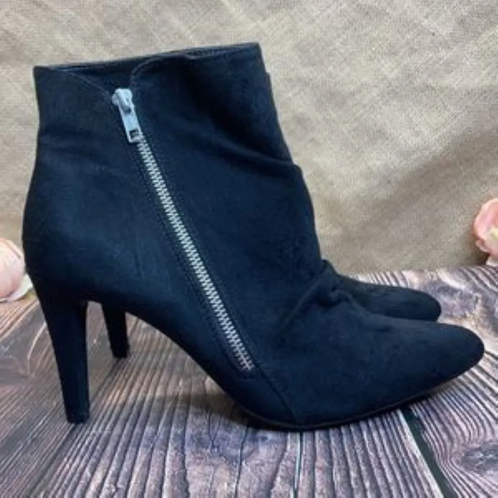 RIALTO Black Colissa Ankle Boots