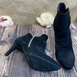 RIALTO Black Colissa Ankle Boots