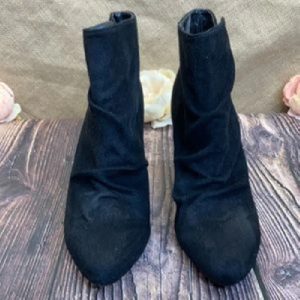 RIALTO Black Colissa Ankle Boots
