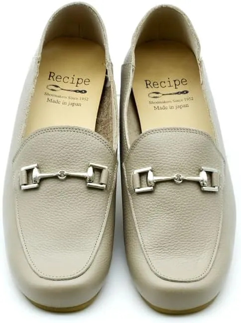 RP-530 Bit Loafer, Square Toe Pumps, Slip-on, Genuine Leather, Recipe Recipe, Made in Japan, Women's, Fashion, Comfort Shoes